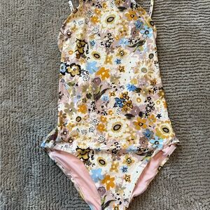Madewell Floral One-Piece Swimsuit